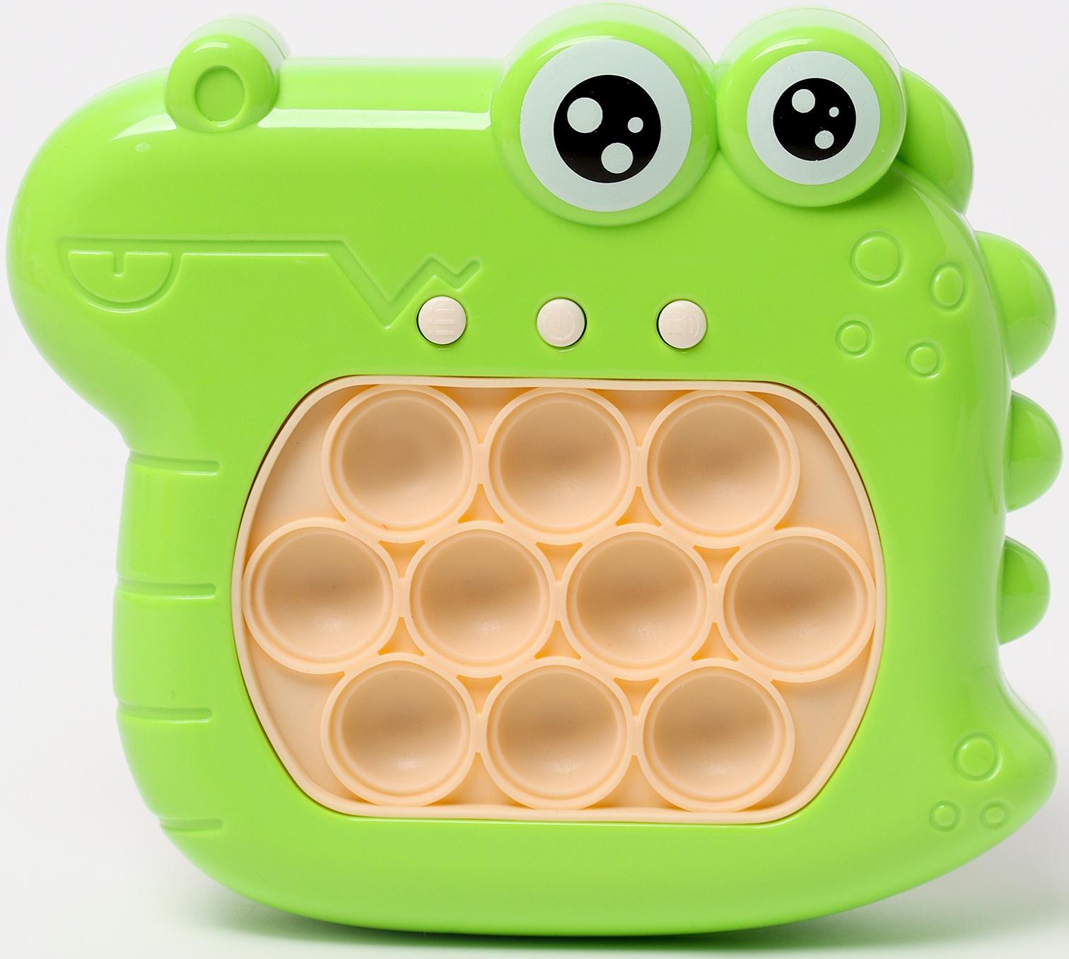 Развивающая игрушка «Крокодил» с подвесом, свет, звук, виды МИКС