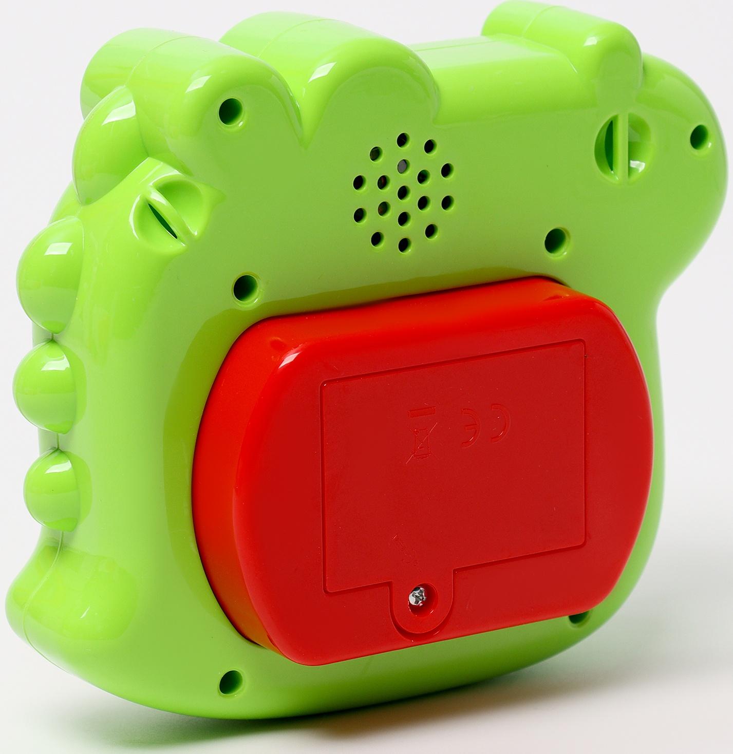 Развивающая игрушка «Крокодил» с подвесом, свет, звук, виды МИКС