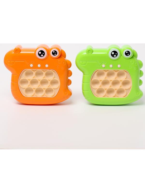 Развивающая игрушка «Крокодил» с подвесом, свет, звук, виды МИКС