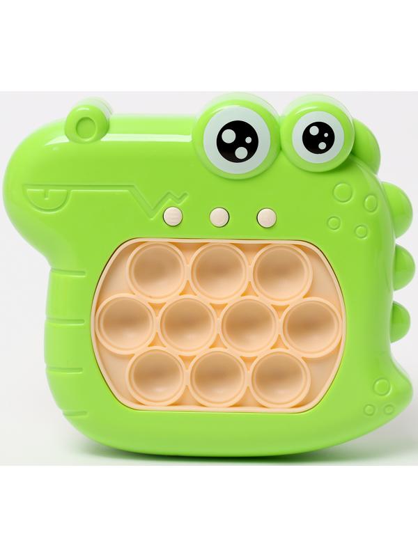 Развивающая игрушка «Крокодил» с подвесом, свет, звук, виды МИКС