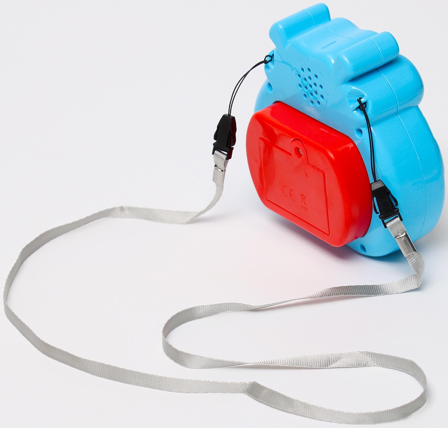 Развивающая игрушка «Бегемотик» с подвесом, свет, звук, виды МИКС