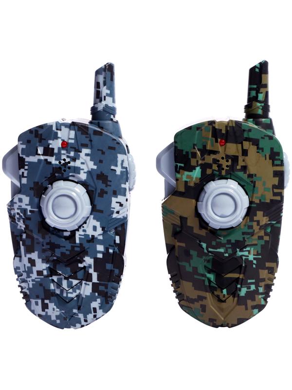 Набор раций «Отряд Альфа», без шума, работает от батареек