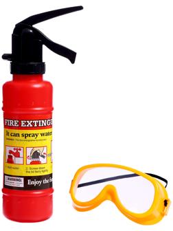 Набор пожарного «Огнеборец», очки в комплекте