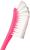 Щетка для мытья бутылочек и сосок, 25х9 см., цвет розовый