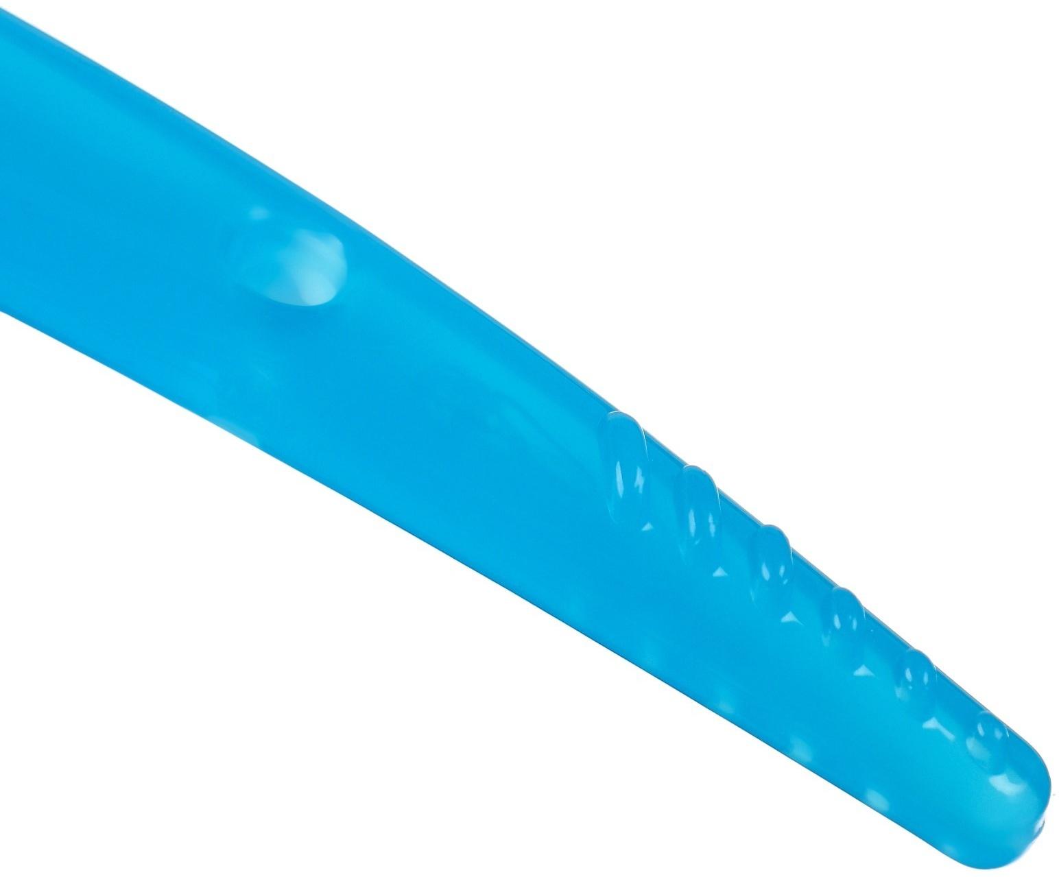 Щетка для мытья бутылочек и сосок, 25х9см., цвет голубой