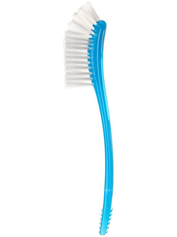 Щетка для мытья бутылочек и сосок, 25х9см., цвет голубой