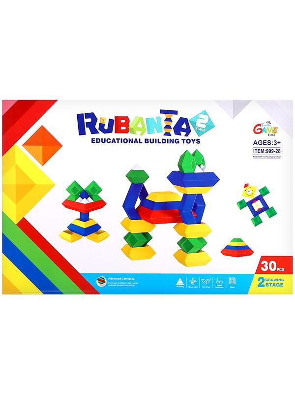 Конструктор-пазл «Эрудит», 30 деталей