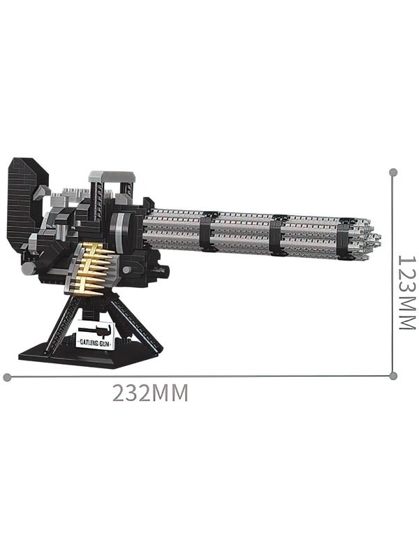 Конструктор-Мини «Оружие. Миниган», 1025 деталей