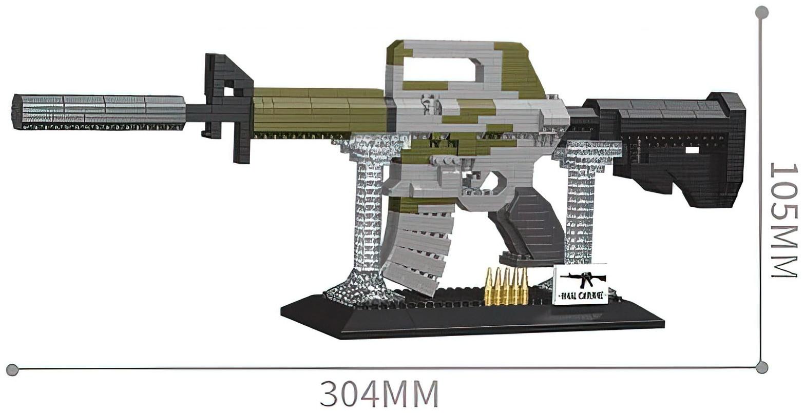 Конструктор-Мини «Оружие. М4А1», 945 деталей