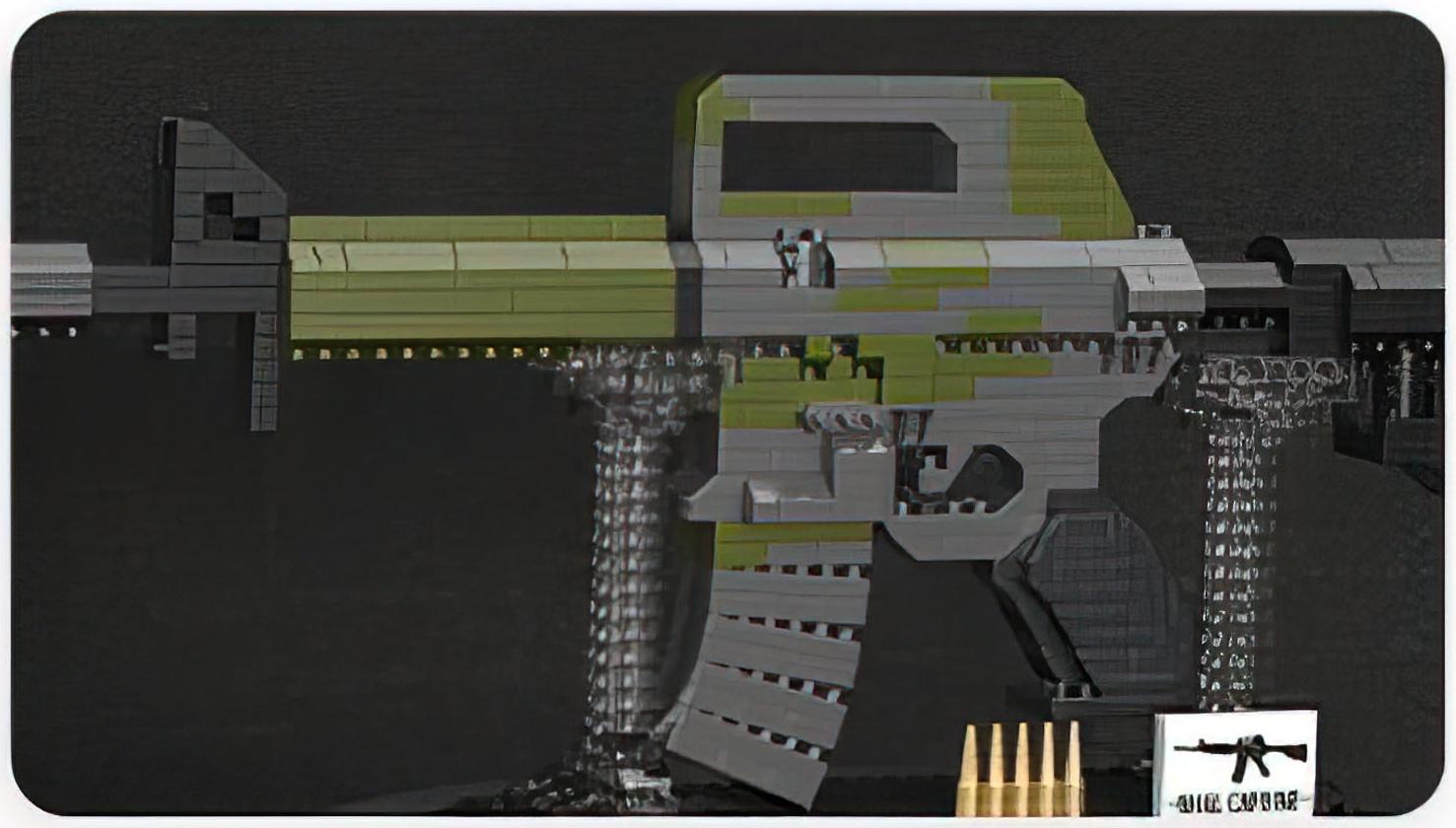 Конструктор-Мини «Оружие. М4А1», 945 деталей