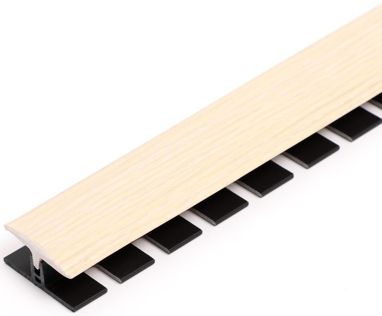 Гибкий порог с крепежом SmartProfile BR 203 Дуб атланта, 3 м