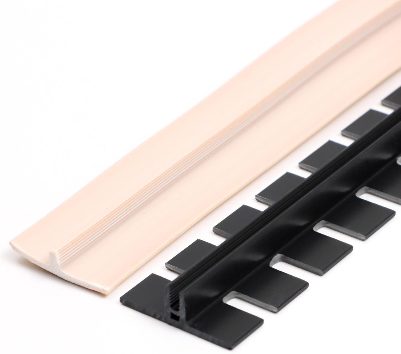 Гибкий порог с крепежом SmartProfile BR 203 Дуб атланта, 3 м