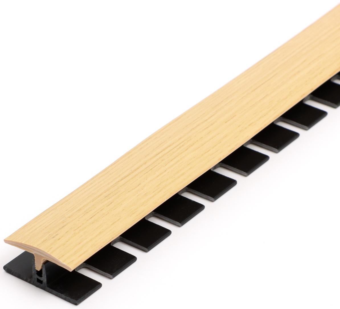 Гибкий порог с крепежом SmartProfile BR 206 Дуб феррара светлый, 3 м