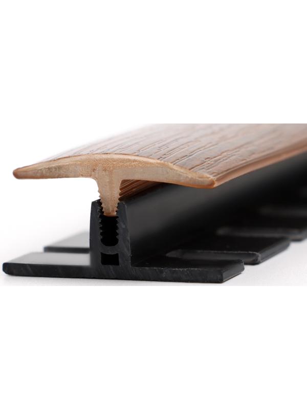 Гибкий порог с крепежом SmartProfile BR 401 Орех neraco, 3 м