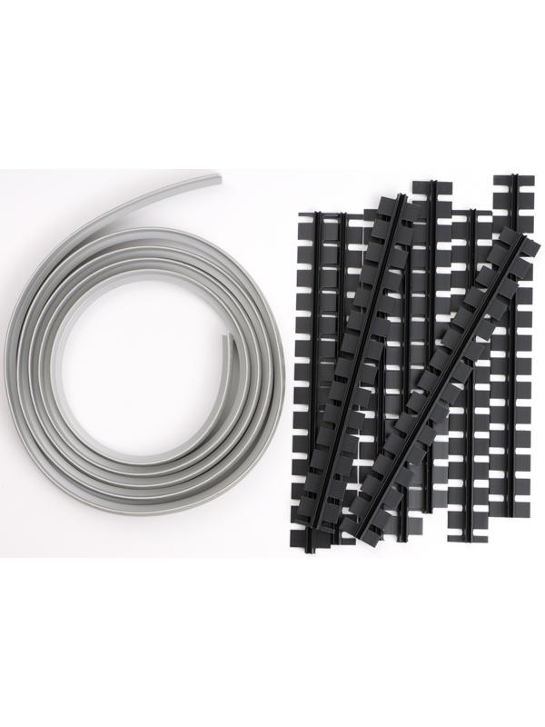 Гибкий порог с крепежом SmartProfile BR 410 Дуб грац, 3 м