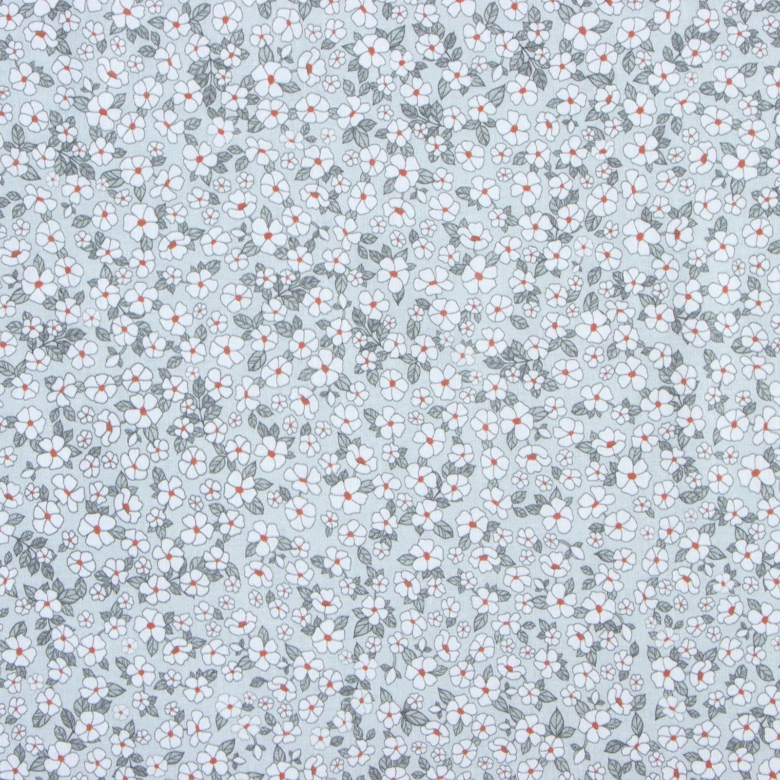 Постельное бельё Этель евро Small flowers, 200х217 см, 220х240 см, 50х70 см -2 шт, поплин