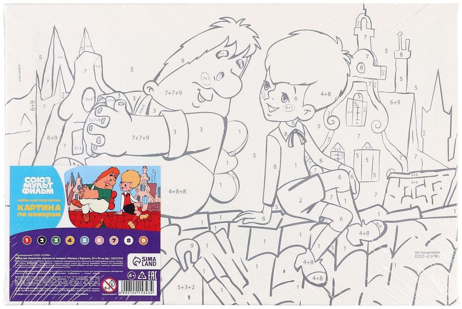 Набор для творчества Картина по номерам 