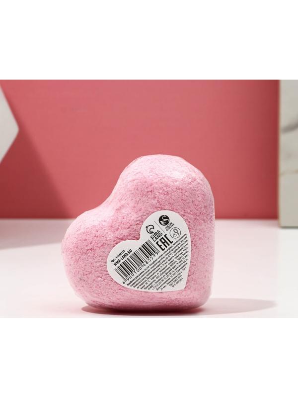 Бомбочка для ванны в форме сердца 
