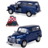 Металлическая машинка Kinsmart «1950 Chevrolet Suburban Carryall» 1:36 KT5006D, инерционная / Синий