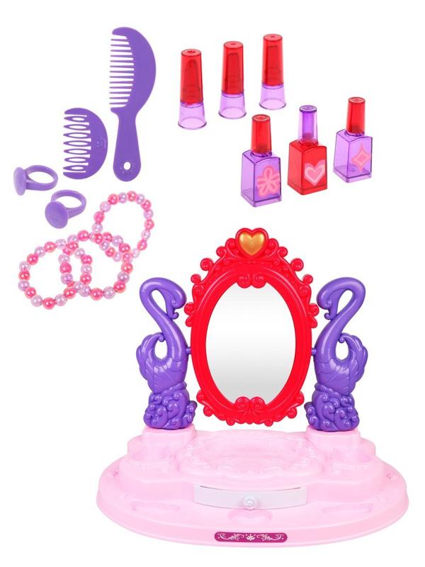 Игр. наб. Стилист, свет, звук, в компл. предм. 14шт., эл. пит. ААх3шт. не
вх. в компл., кор