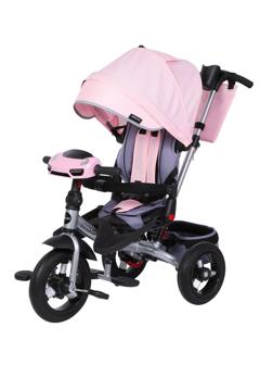 Велосипед 3 кол. Leader 360° 12x10 AIR Car, розовый