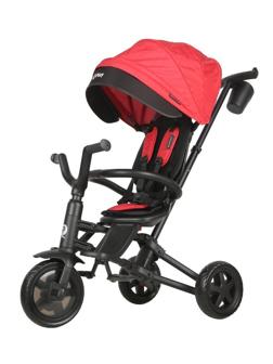 Велосипед 3 кол. 6 в 1 QPLAY Nova Niello 360° Q-Play, EVA, красный