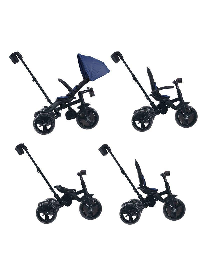 Велосипед детский трёхколёсный складной Moby Kids 5 в 1 Pioneer 360°, 12x10
EVA, свет, музыка, синий