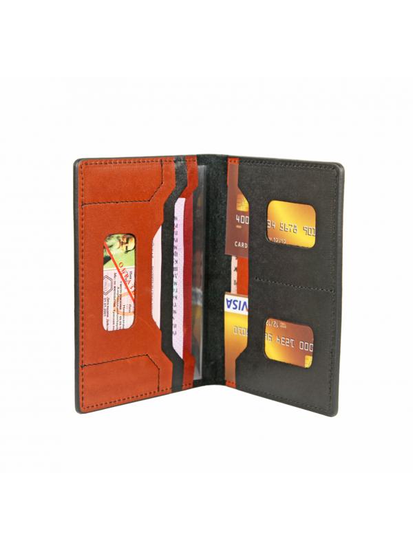 Обложка для автодокументов Трансформер прем.нат.кожи 211