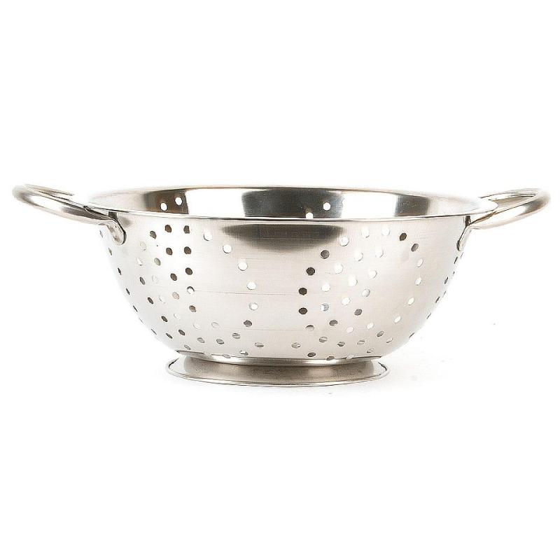 Дуршлаг на ножке 24см.х8см. нержавеющая сталь 9903148