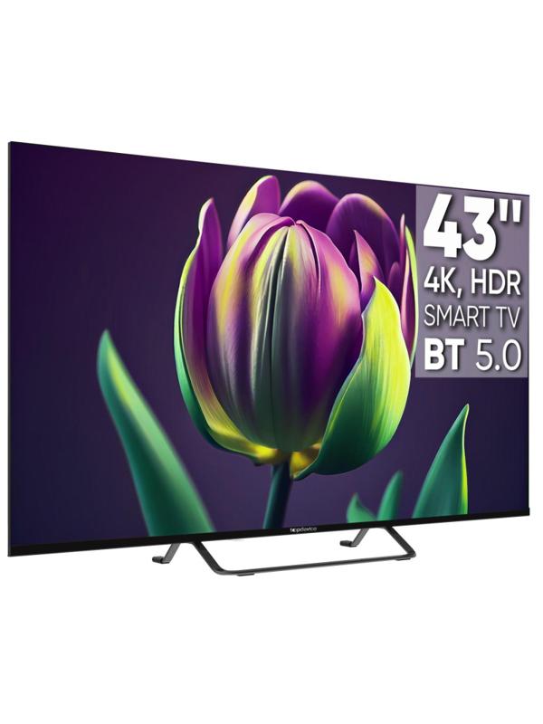 Телевизор Topdevice TDTV43CS06U_BK, UHD, смарт (WildRed)