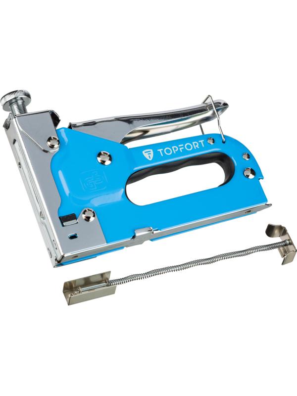Степлер строительный маталлический 4-14 мм TOPFORT