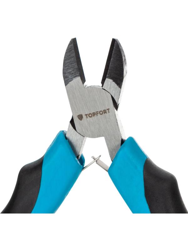 Бокорезы 115 мм TOPFORT из стали, пластиковая ручка