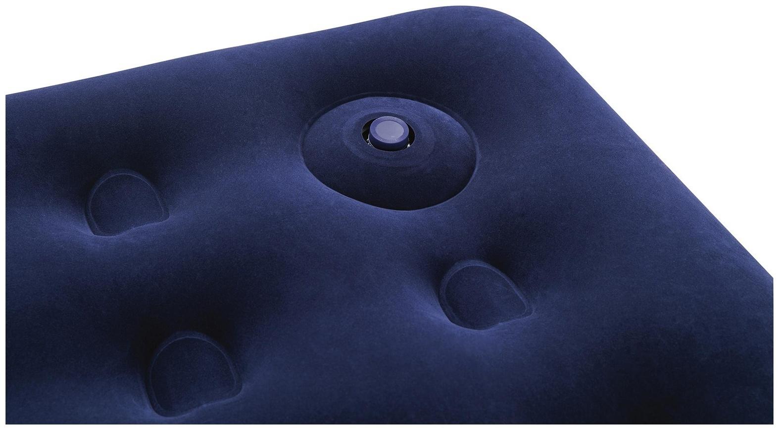 Матрас надувной Pavillo, 203 x 152 x 28 см, с встроенным ножным насосом, 67226 Bestway