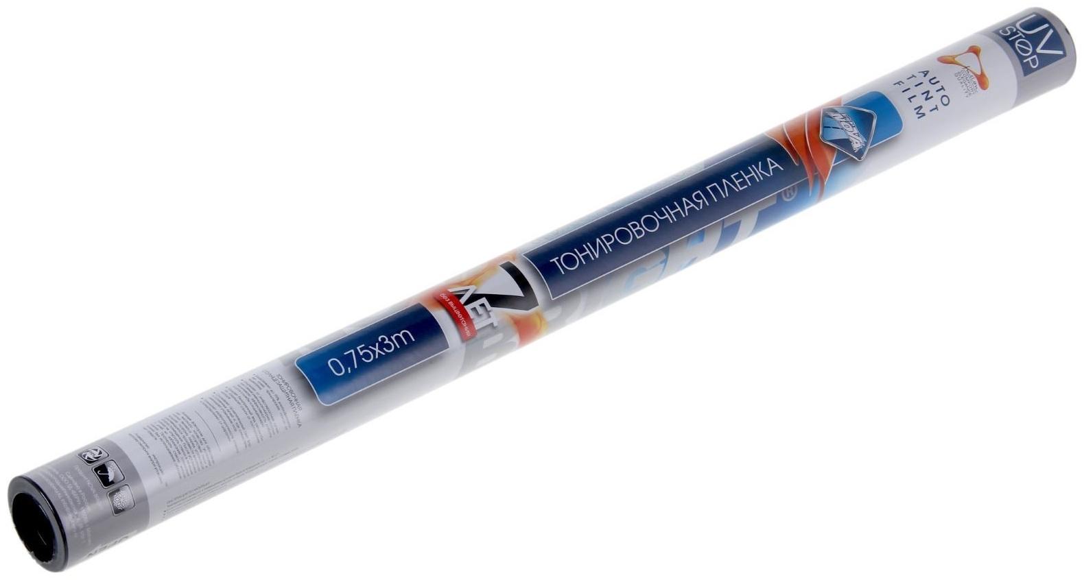 Пленка тонировочная, тонировка Nova Bright 0.75 х 3 м, светопропускаемость 15%