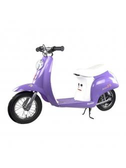 Электромотоцикл для девочек Razor Pocket Mod Betty / Сиреневый