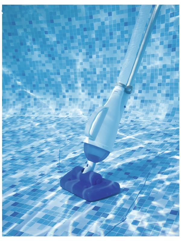 Пылесос для бассейна, вакуумный, 3 предмета: 2 насадки, ручка 190 см, 58212 Bestway