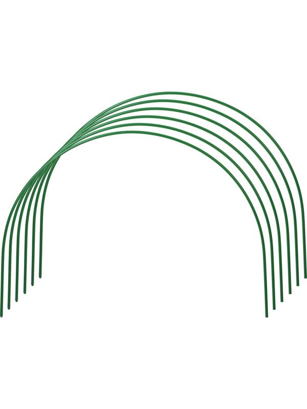 Дуги для парника GRINDA, с ПВХ покрытием, длина 2,5 м, 6 шт.