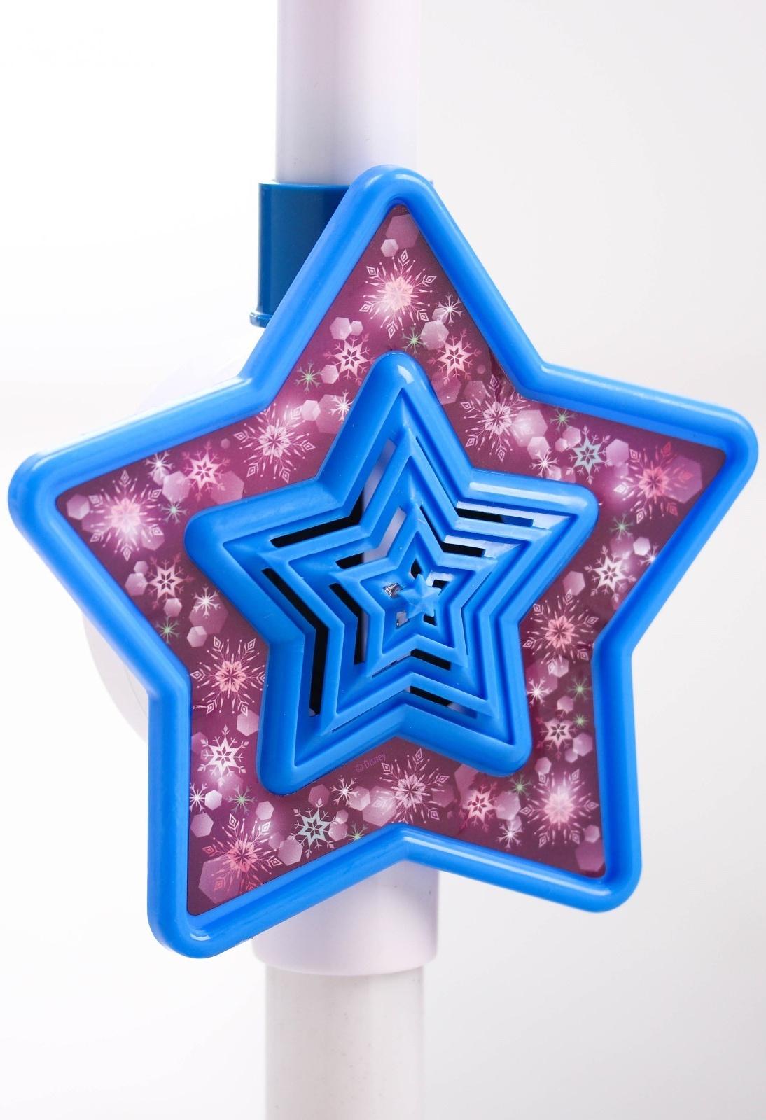 Микрофон музыкальный на стойке «Холодное сердце», звук, свет