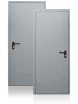 Сейф-дверь Противопожарная EI60, 970 × 2050 мм, правая, цвет шагрень серая