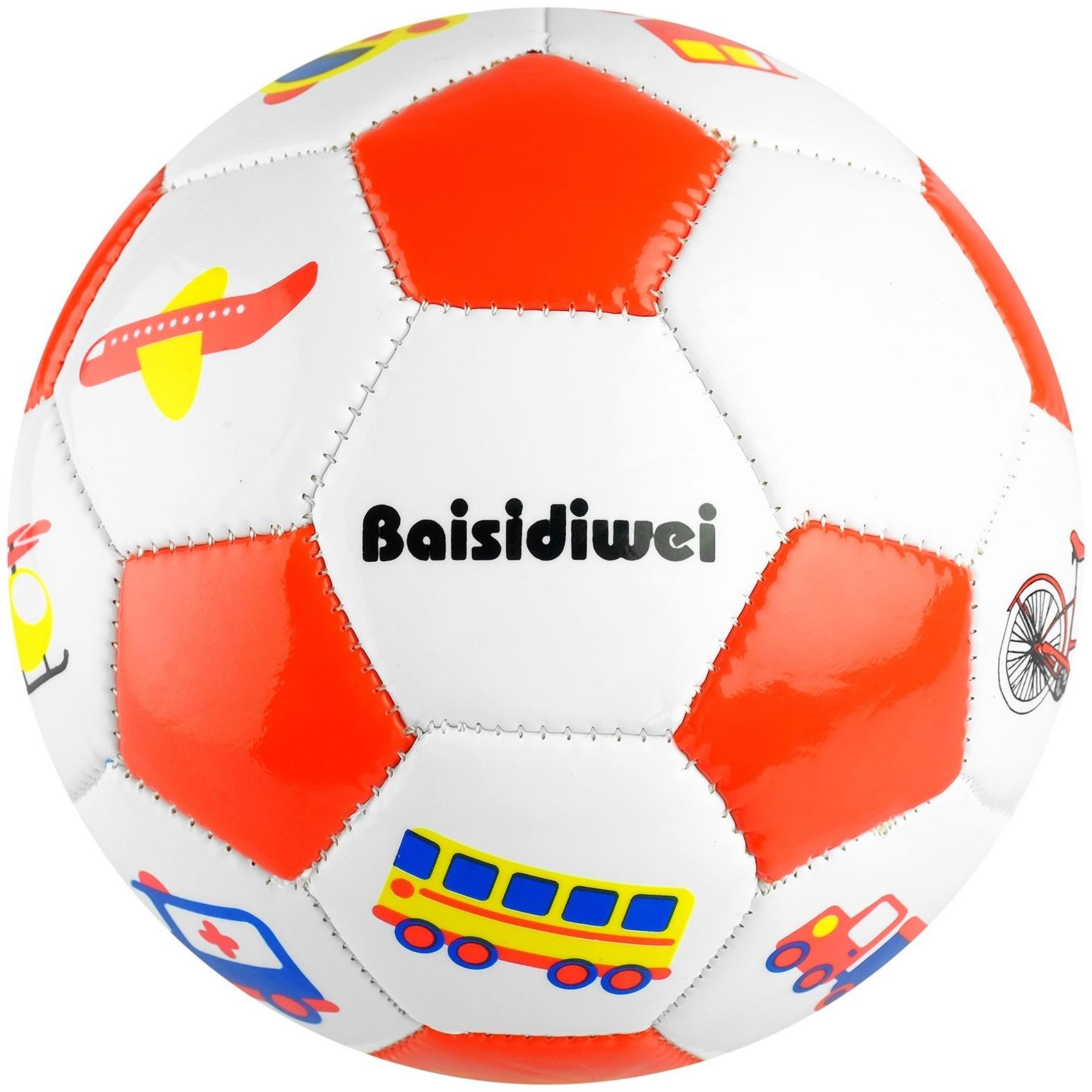 Мяч футбольный детский, ПВХ, машинная сшивка, 32 панели, размер 2, цвета микс