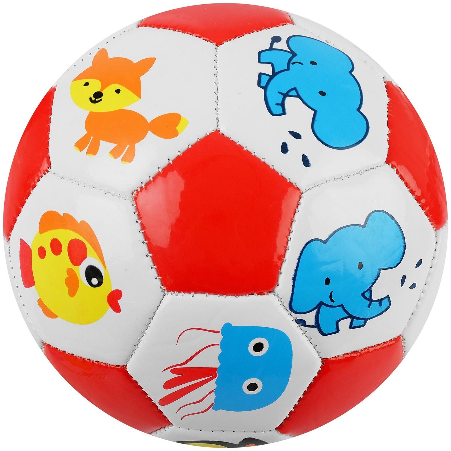 Мяч футбольный детский, ПВХ, машинная сшивка, 32 панели, размер 2, цвета микс