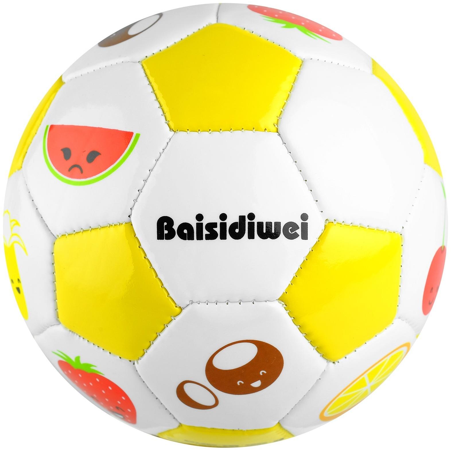 Мяч футбольный детский, ПВХ, машинная сшивка, 32 панели, размер 2, цвета микс