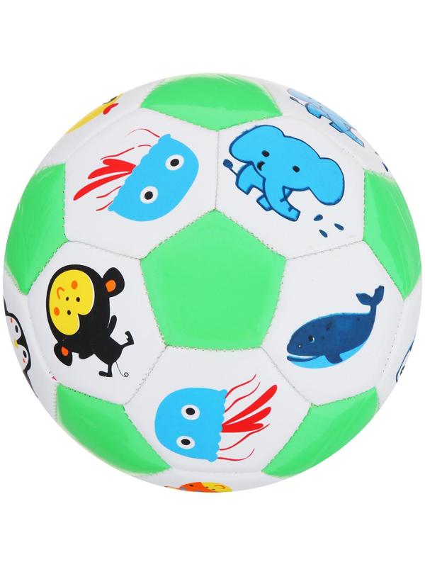 Мяч футбольный детский, ПВХ, машинная сшивка, 32 панели, размер 2, цвета микс