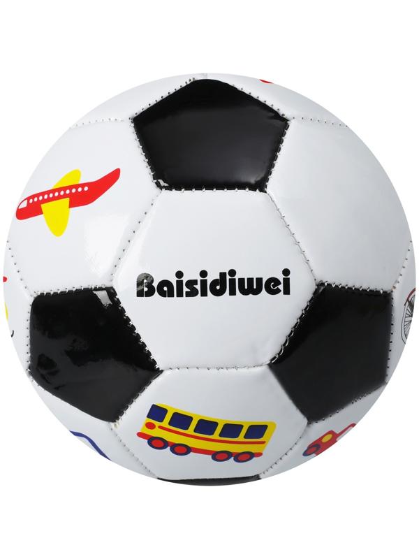 Мяч футбольный детский, ПВХ, машинная сшивка, 32 панели, размер 2, цвета микс