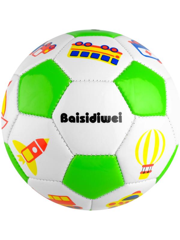 Мяч футбольный детский, ПВХ, машинная сшивка, 32 панели, размер 2, цвета микс