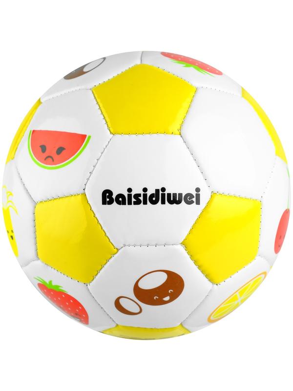 Мяч футбольный детский, ПВХ, машинная сшивка, 32 панели, размер 2, цвета микс