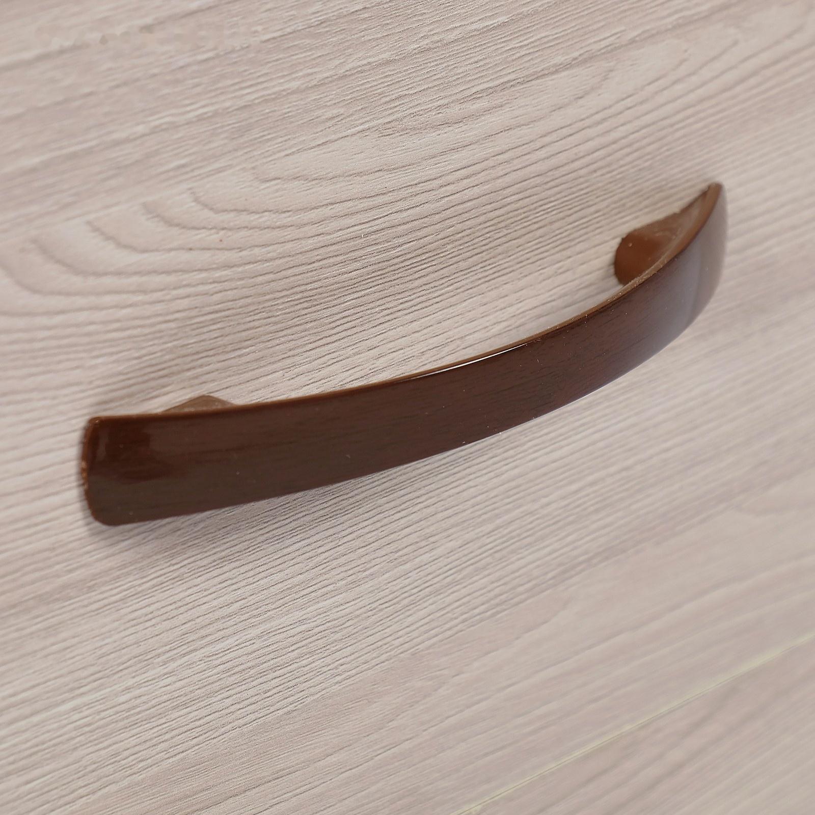 Тумба выкатная на 3 ящика, 400х400х600, Ясень шимо темный/Ясень шимо светлый