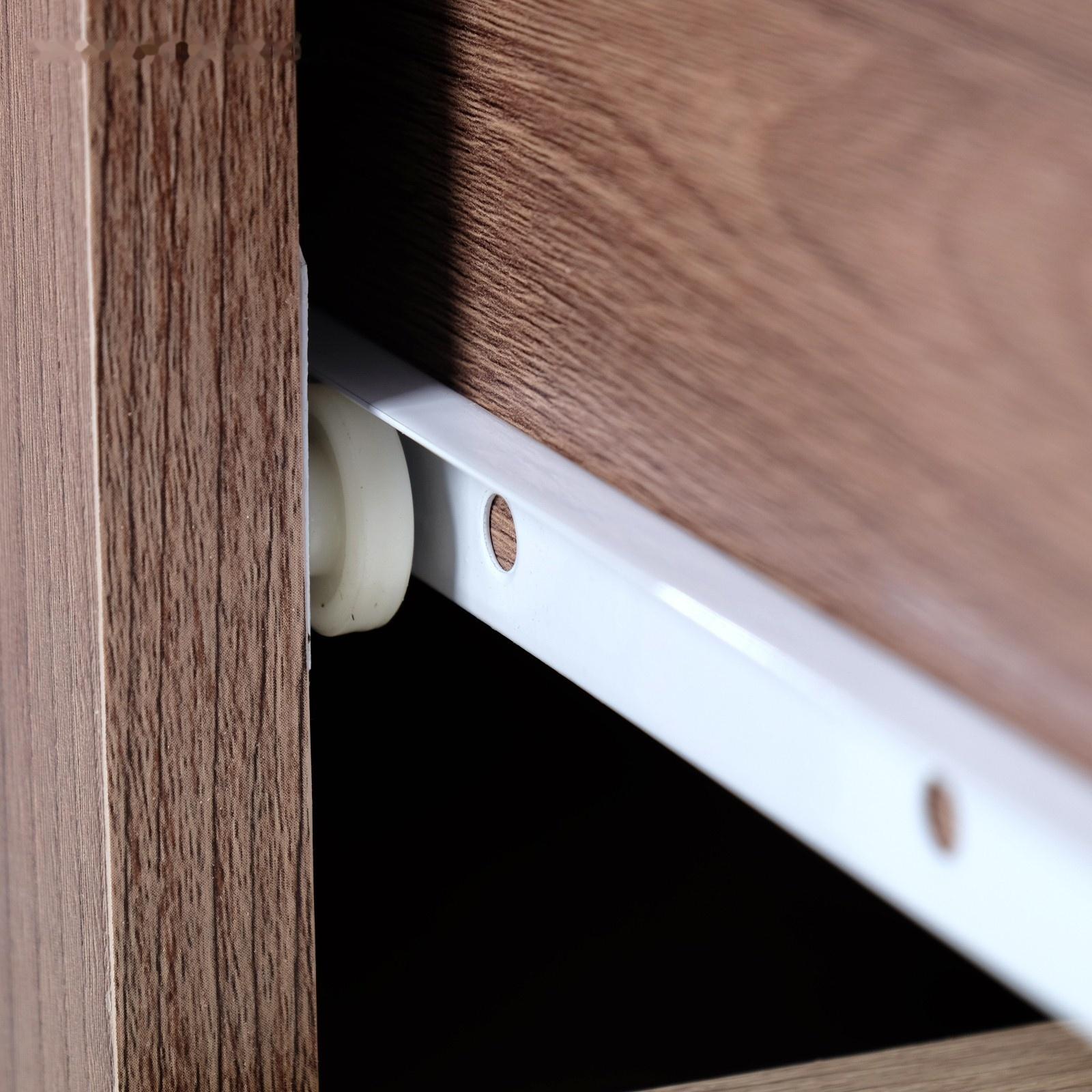 Тумба выкатная на 3 ящика, 400х400х600, Ясень шимо темный/Ясень шимо светлый