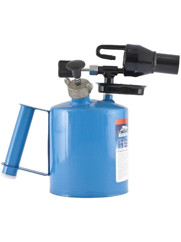 Лампа паяльная Барс 91451, 1,5 л, бензин марок АИ-92 или АИ-95