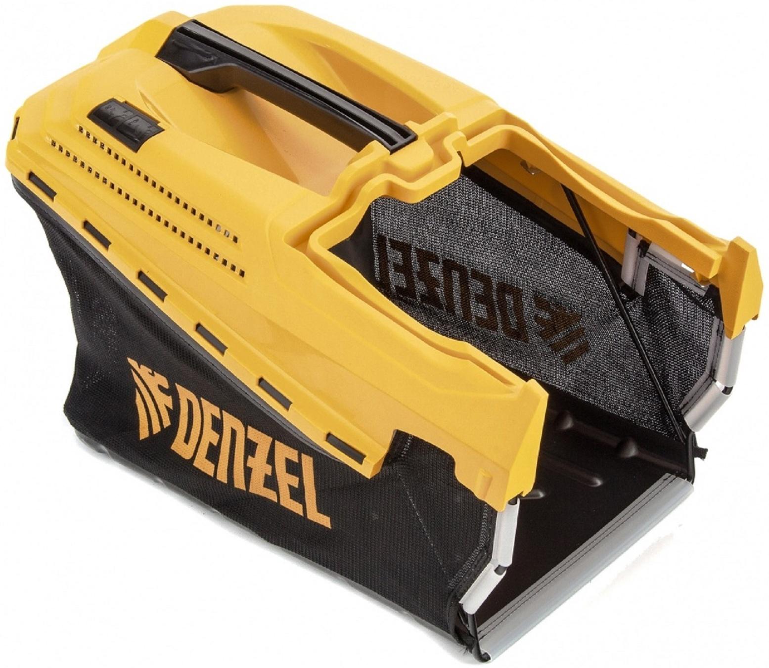 Газонокосилка бензиновая Denzel GLD-520SP, 4.78 кВт, 520 мм, самоходная, травосборник 60 л